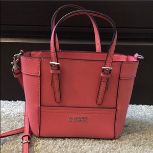 Guess mini tote purse